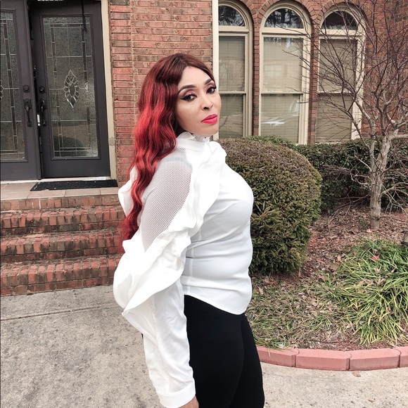 Why Ruffle Blouse - Picture 4 of 4